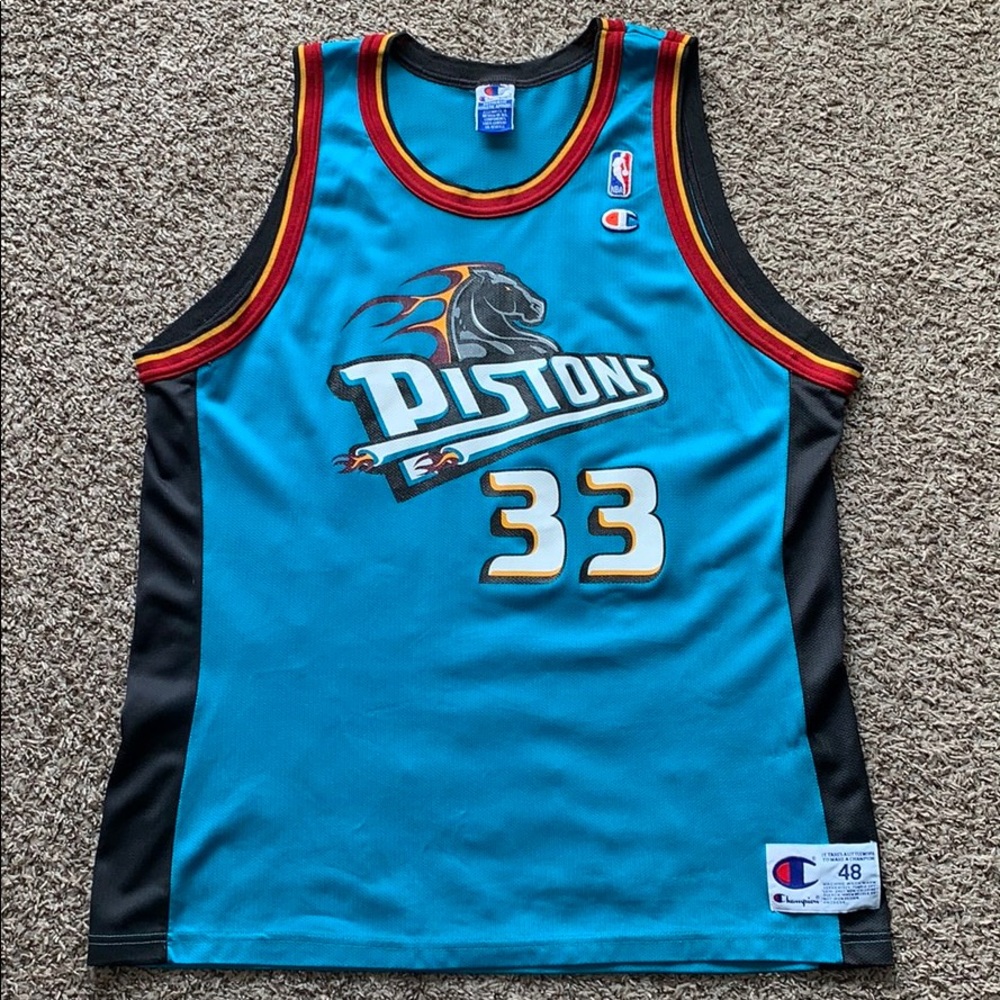 Vintage Detroit Pistons Champion Jersey